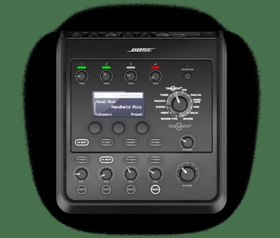 Systèmes de sonorisation portatifs Bose | Console De Mixage T4S Tonematch Mixer