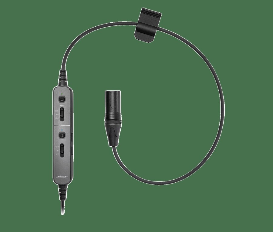 Accessoires Bose | Cable Pour Casque D'Aviation Proflight Series 2 Avec Bluetooth®, Prise Xlr A 5 Broches